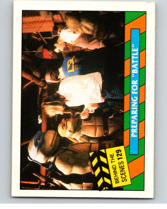 1990 O-Pee-Chee Teenage Mutant Ninja Turtles Movie #129 Card V71326 Image 1