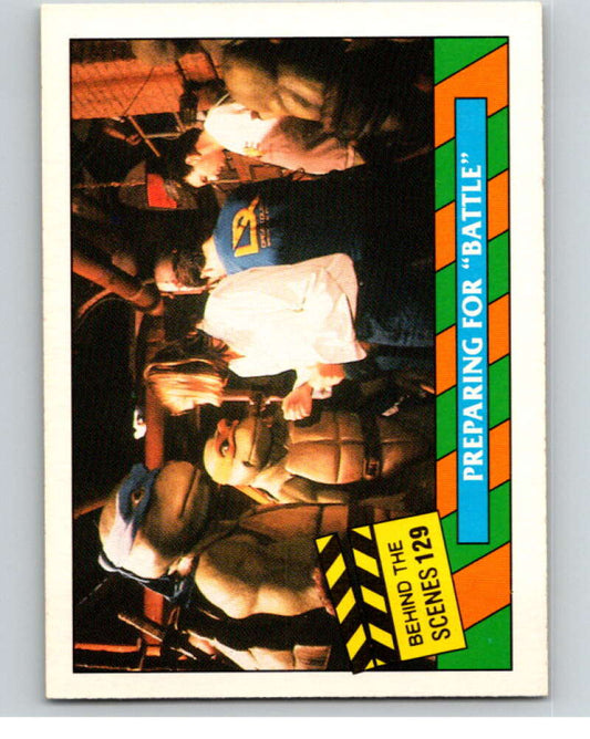 1990 O-Pee-Chee Teenage Mutant Ninja Turtles Movie #129 Card V71327 Image 1