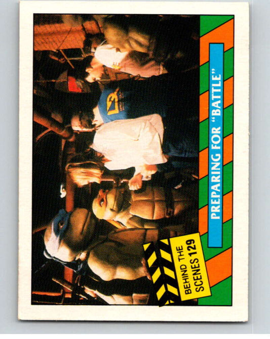 1990 O-Pee-Chee Teenage Mutant Ninja Turtles Movie #129 Card V71328 Image 1