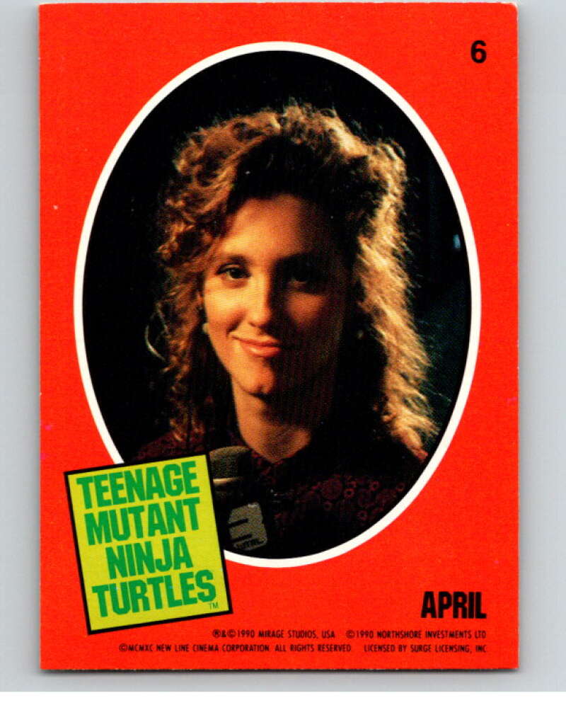 1990 O-Pee-Chee Teenage Mutant Ninja Turtles Movie Special #6 Card V71375 Image 1