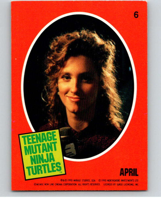 1990 O-Pee-Chee Teenage Mutant Ninja Turtles Movie Special #6 Card  V71375 Image 1
