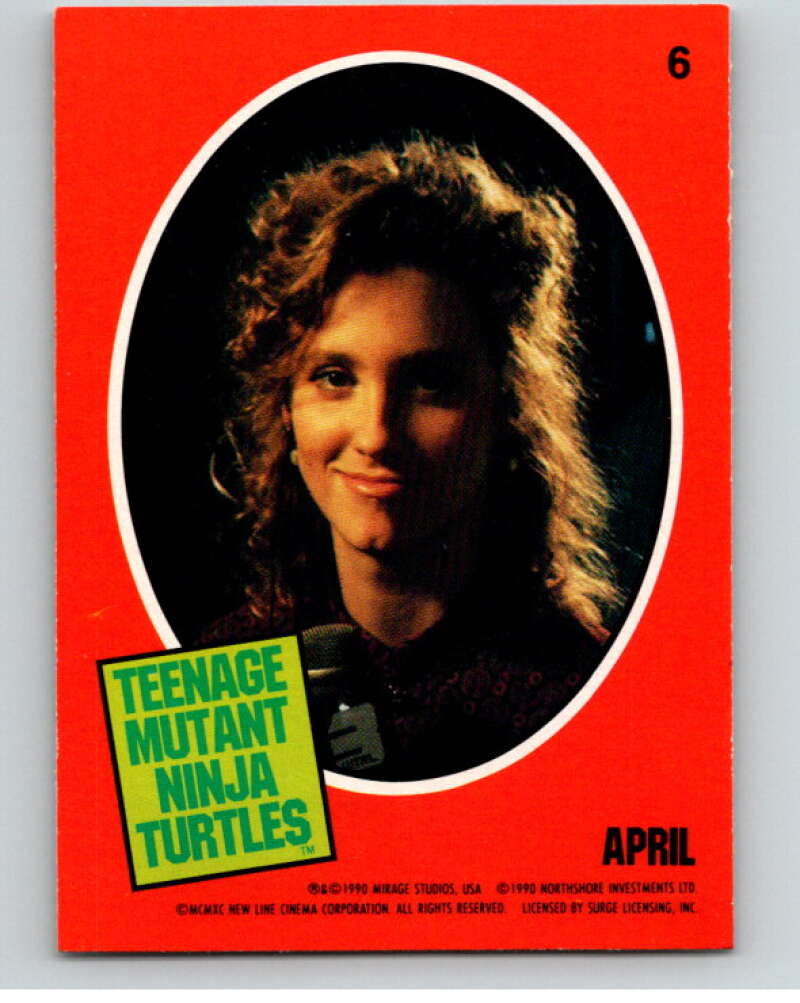 1990 O-Pee-Chee Teenage Mutant Ninja Turtles Movie Special #6 Card V71380 Image 1