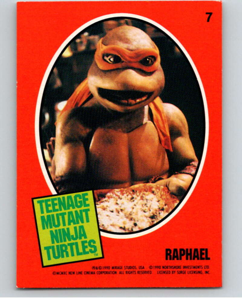 1990 O-Pee-Chee Teenage Mutant Ninja Turtles Movie Special #7 Card V71382 Image 1