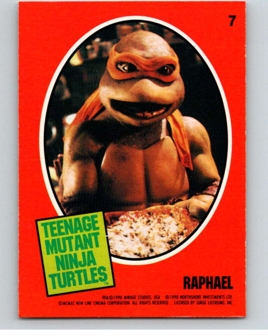 1990 O-Pee-Chee Teenage Mutant Ninja Turtles Movie Special #7 Card  V71383 Image 1