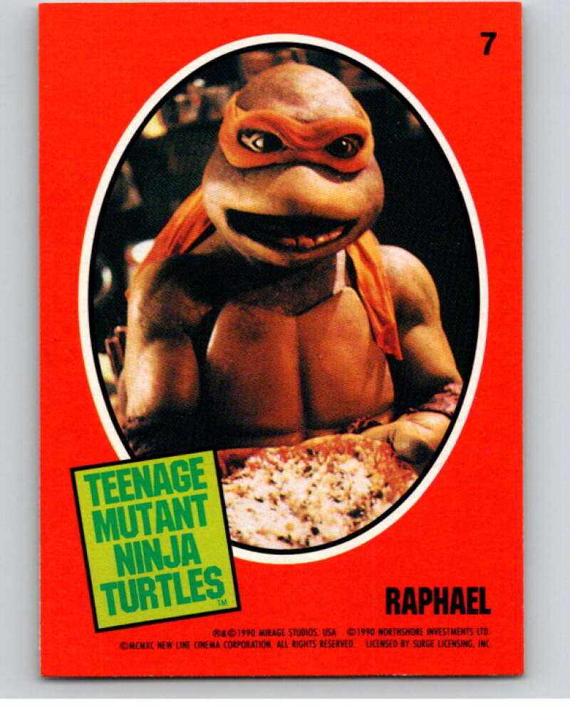 1990 O-Pee-Chee Teenage Mutant Ninja Turtles Movie Special #7 Card V71384 Image 1