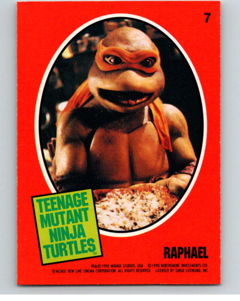 1990 O-Pee-Chee Teenage Mutant Ninja Turtles Movie Special #7 Card V71385 Image 1