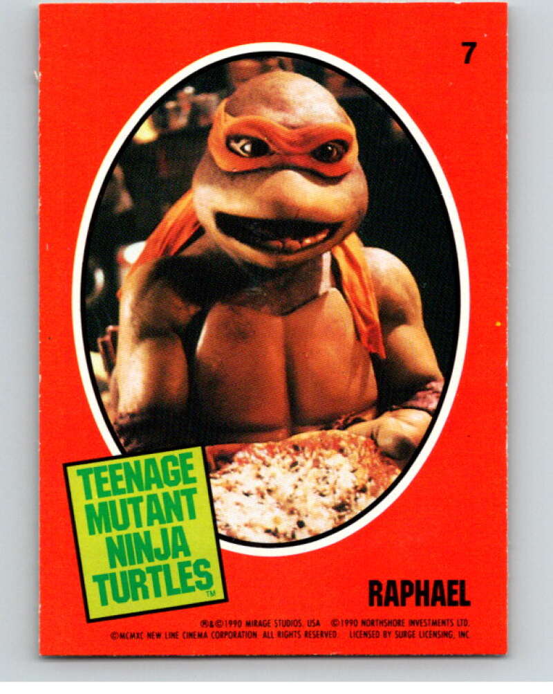 1990 O-Pee-Chee Teenage Mutant Ninja Turtles Movie Special #7 Card V71386 Image 1