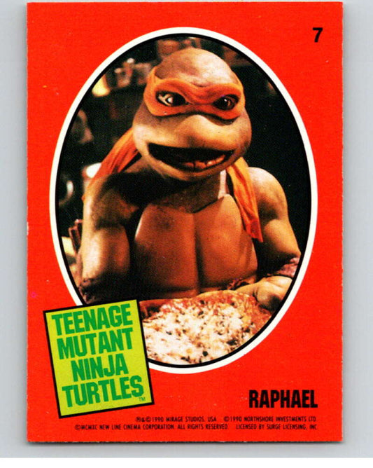 1990 O-Pee-Chee Teenage Mutant Ninja Turtles Movie Special #7 Card  V71387 Image 1