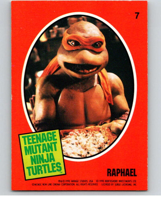 1990 O-Pee-Chee Teenage Mutant Ninja Turtles Movie Special #7 Card  V71389 Image 1