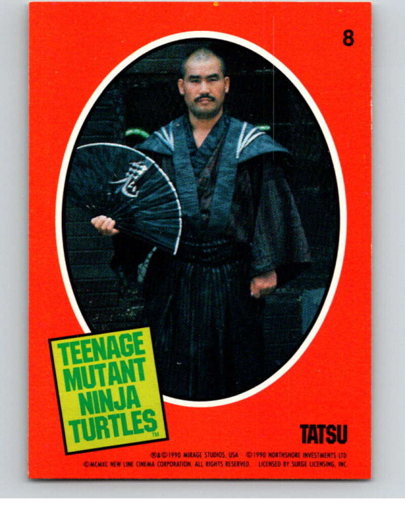 1990 O-Pee-Chee Teenage Mutant Ninja Turtles Movie Special #8 Card V71391 Image 1
