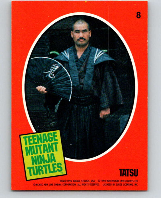 1990 O-Pee-Chee Teenage Mutant Ninja Turtles Movie Special #8 Card  V71391 Image 1