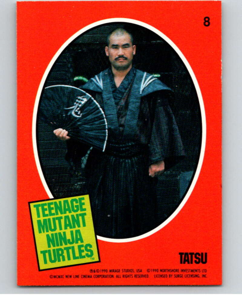 1990 O-Pee-Chee Teenage Mutant Ninja Turtles Movie Special #8 Card V71392 Image 1