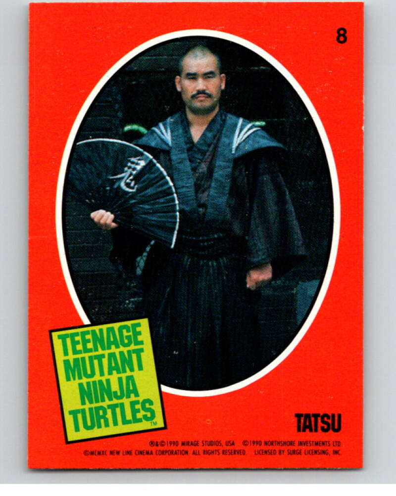 1990 O-Pee-Chee Teenage Mutant Ninja Turtles Movie Special #8 Card V71399 Image 1