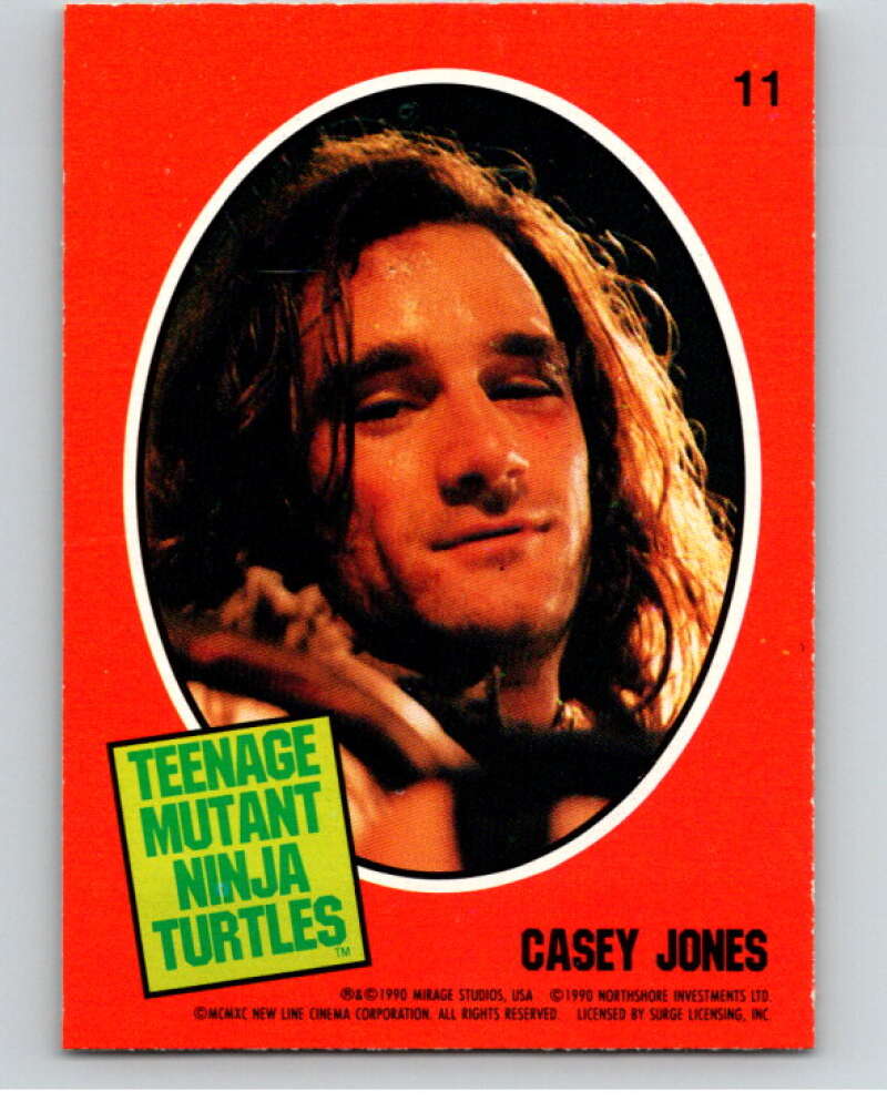 1990 O-Pee-Chee Teenage Mutant Ninja Turtles Movie Special #11 Card V71415 Image 1