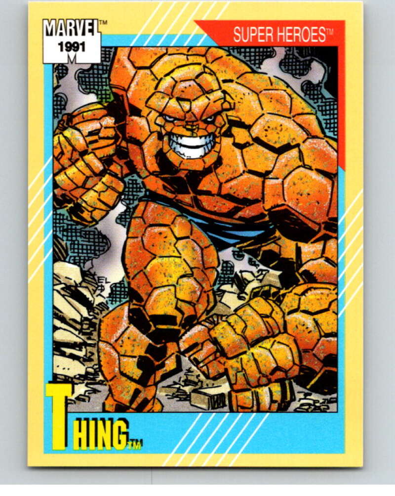 1991 Impel Marvel Universe #3 Thing V71421 Image 1