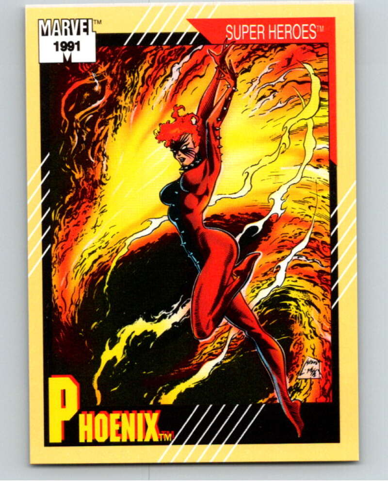 1991 Impel Marvel Universe #5 Phoenix V71425 Image 1