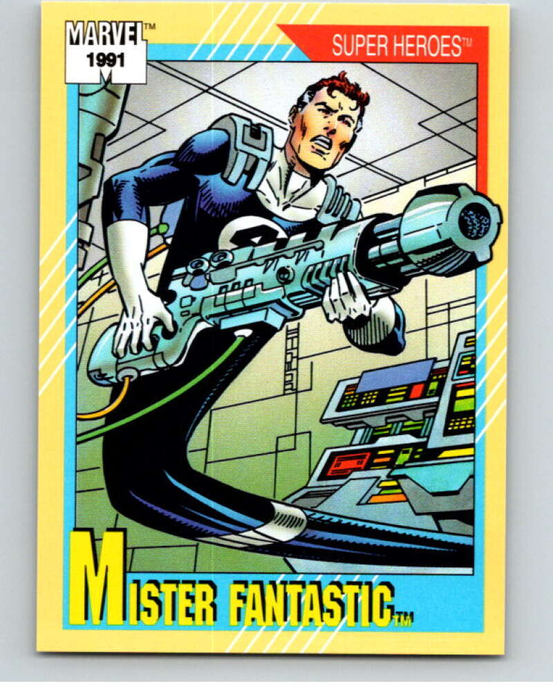 1991 Impel Marvel Universe #7 Mister Fantastic V71428 Image 1