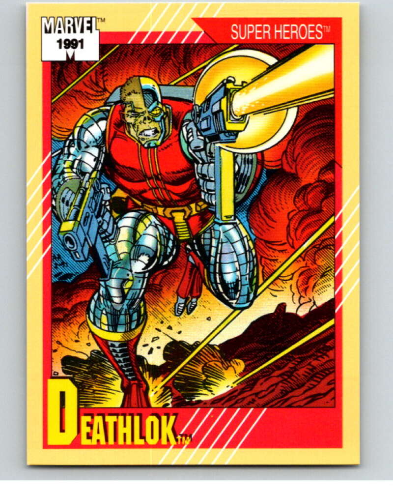1991 Impel Marvel Universe #16 Deathlok V71450 Image 1