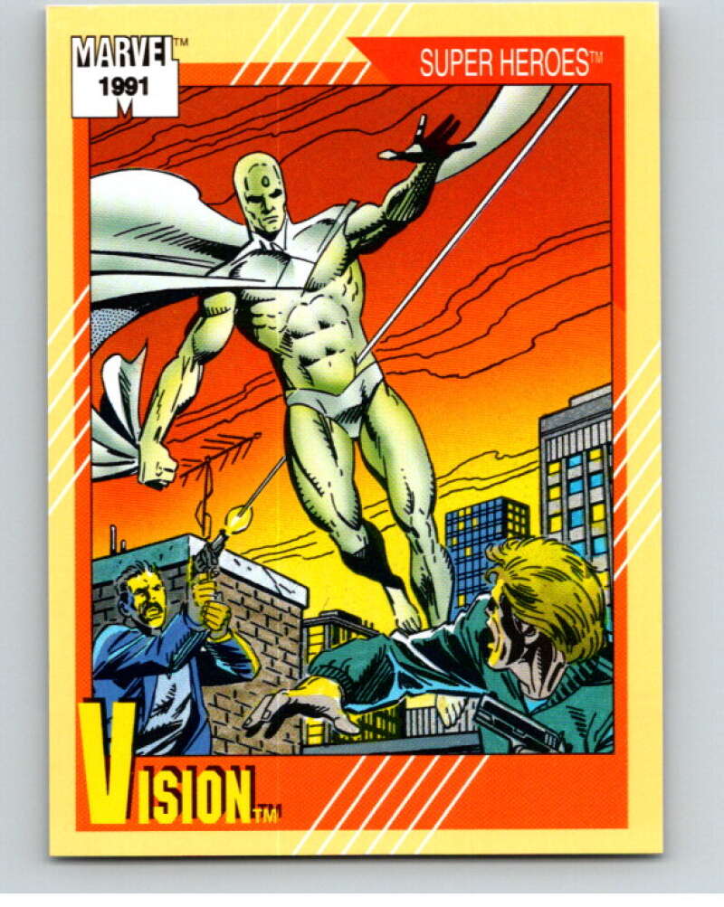 1991 Impel Marvel Universe #19 Vision V71454 Image 1