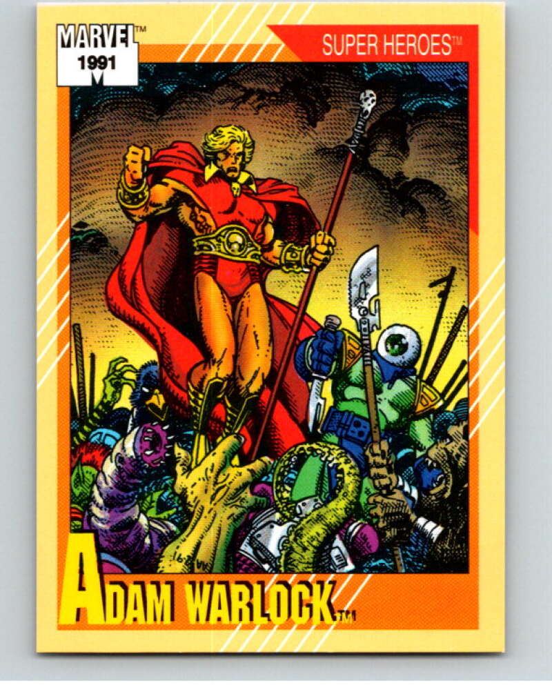 1991 Impel Marvel Universe #29 Adam Warlock V71468 Image 1