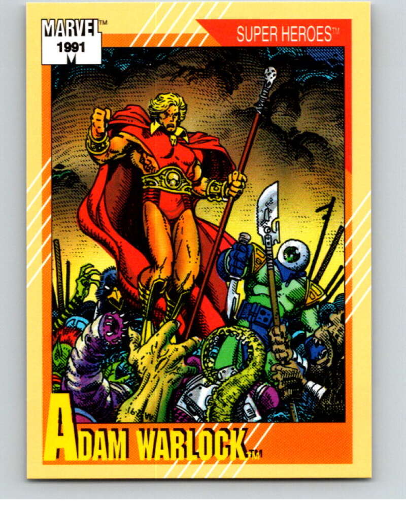 1991 Impel Marvel Universe #29 Adam Warlock V71469 Image 1