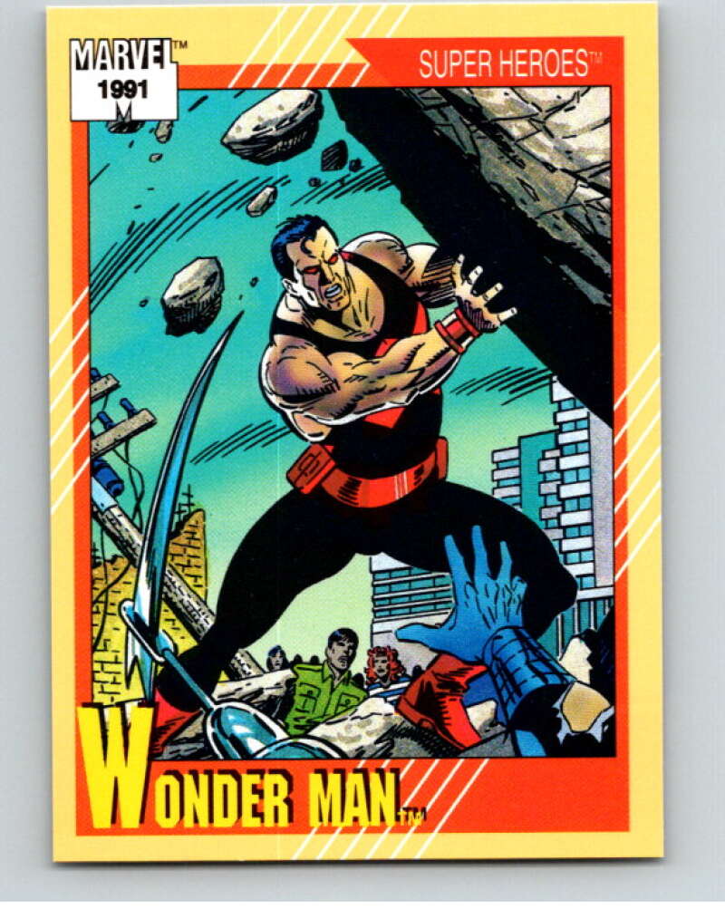 1991 Impel Marvel Universe #30 Wonder Man V71473 Image 1