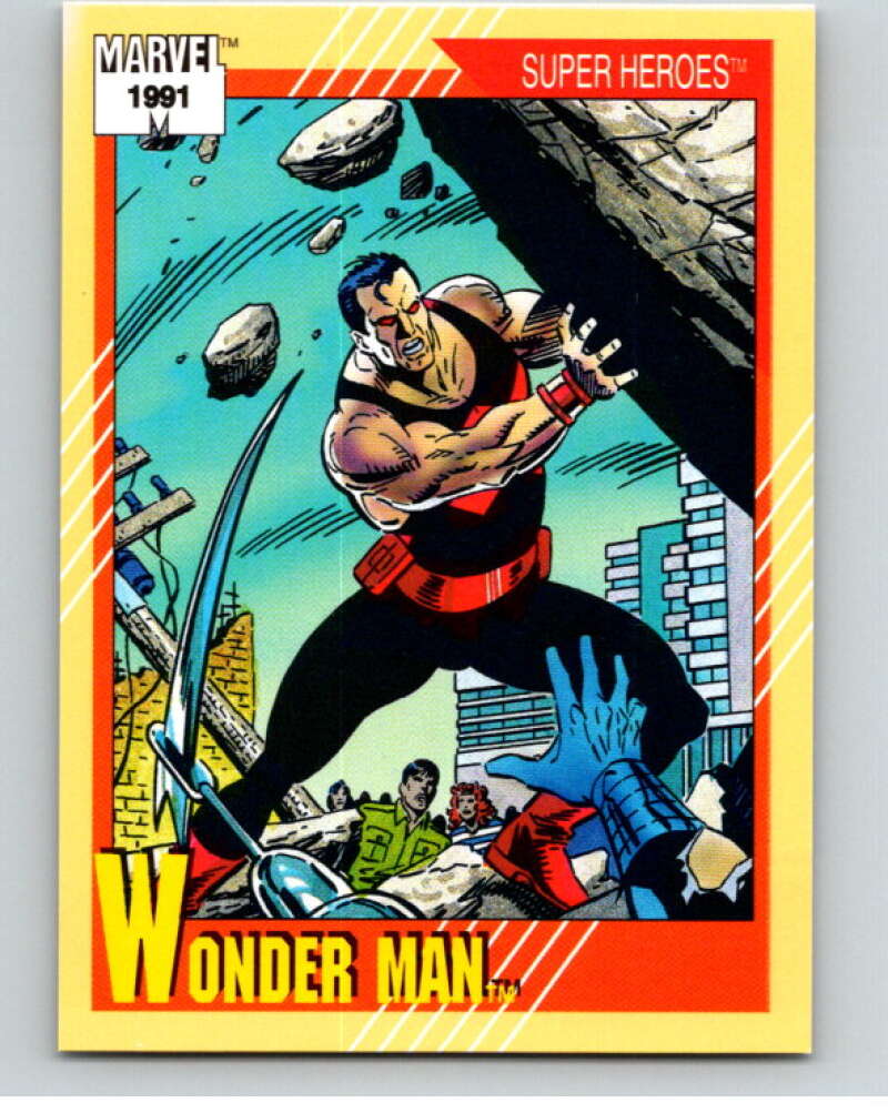 1991 Impel Marvel Universe #30 Wonder Man V71474 Image 1