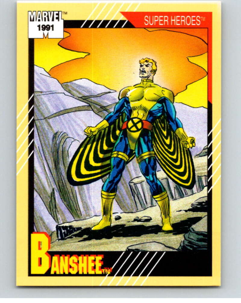 1991 Impel Marvel Universe #36 Banshee V71483 Image 1