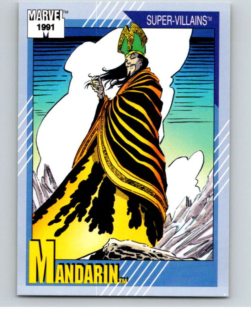 1991 Impel Marvel Universe #60 Mandarin V71504 Image 1