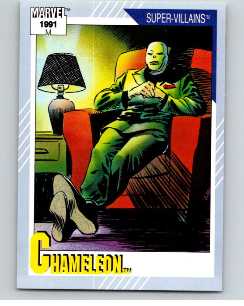 1991 Impel Marvel Universe #61 Chameleon V71508 Image 1