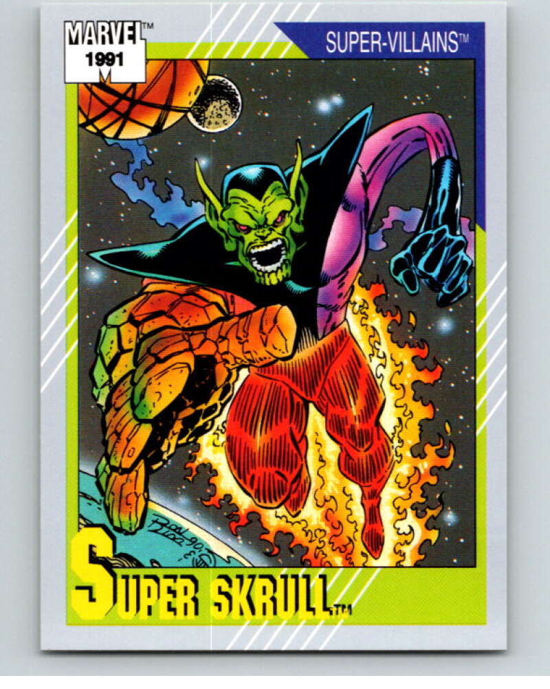 1991 Impel Marvel Universe #62 Super Skrull V71509 Image 1