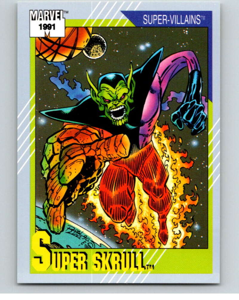 1991 Impel Marvel Universe #62 Super Skrull V71510 Image 1