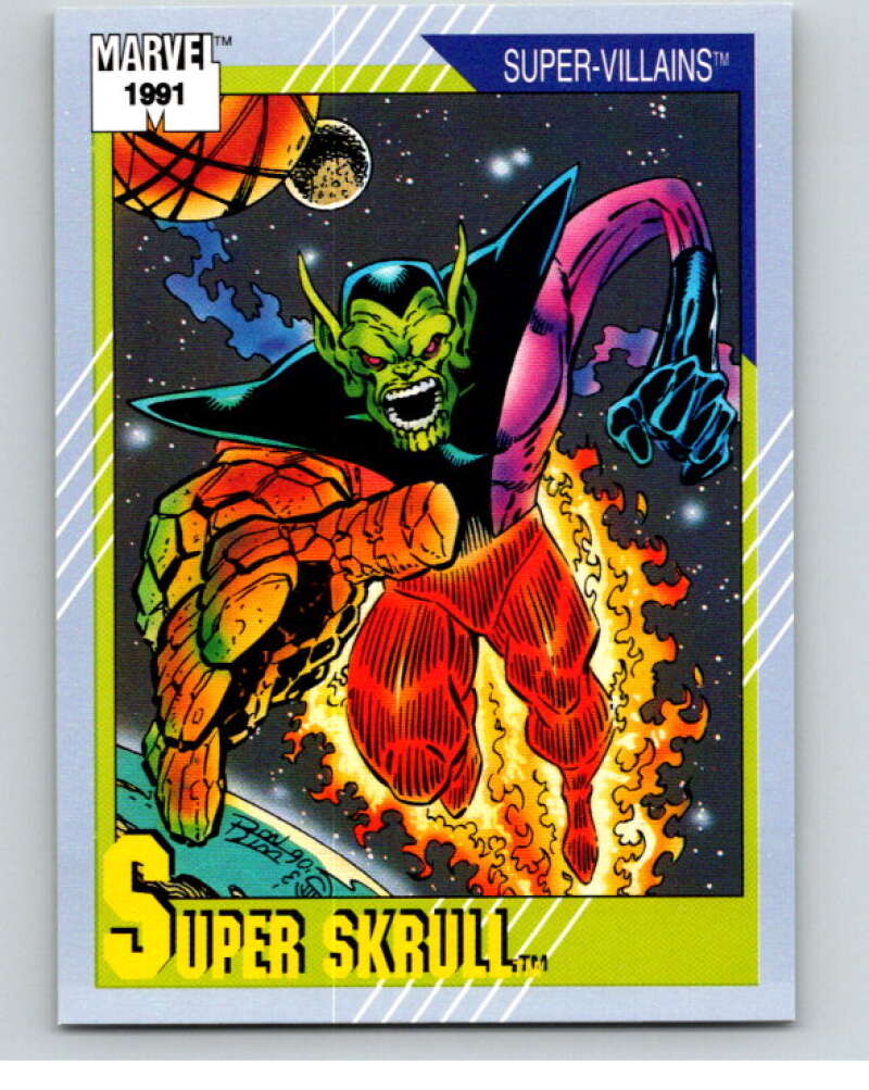 1991 Impel Marvel Universe #62 Super Skrull V71511 Image 1