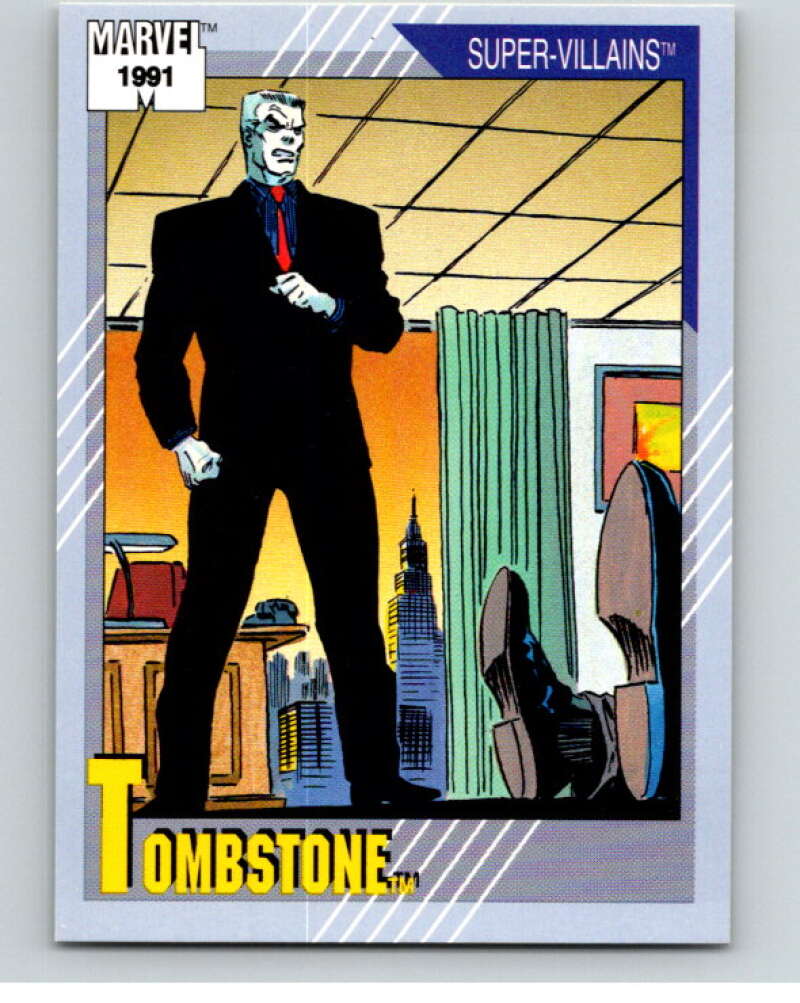 1991 Impel Marvel Universe #67 Tombstone V71518 Image 1