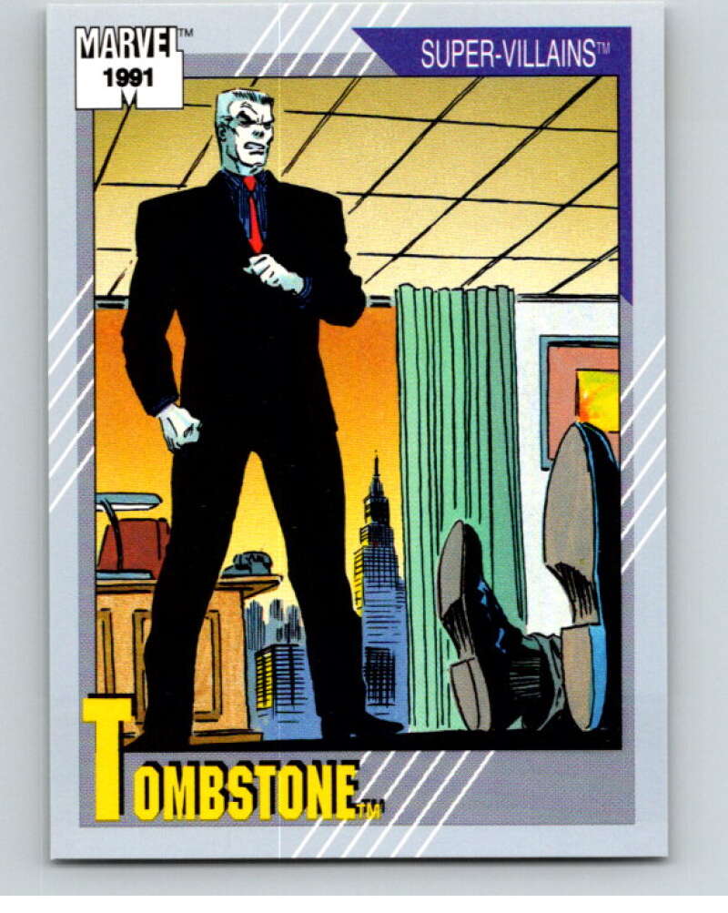 1991 Impel Marvel Universe #67 Tombstone V71519 Image 1