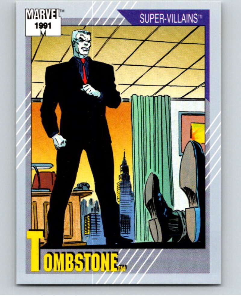 1991 Impel Marvel Universe #67 Tombstone V71520 Image 1