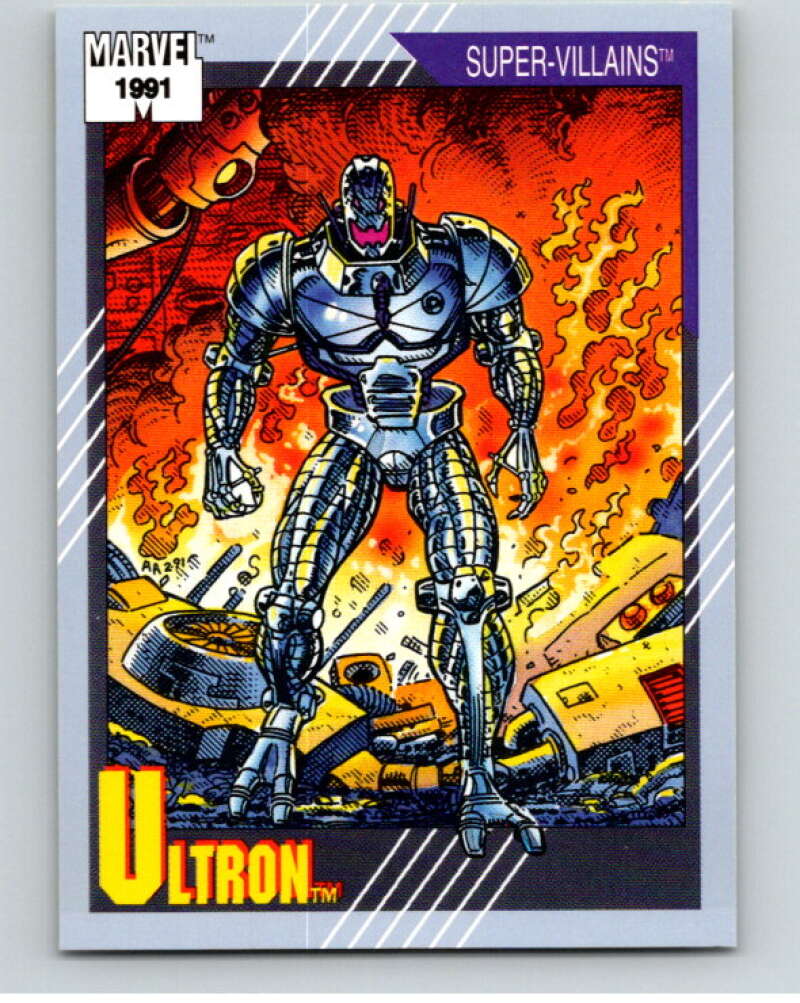 1991 Impel Marvel Universe #84 Ultron V71550 Image 1