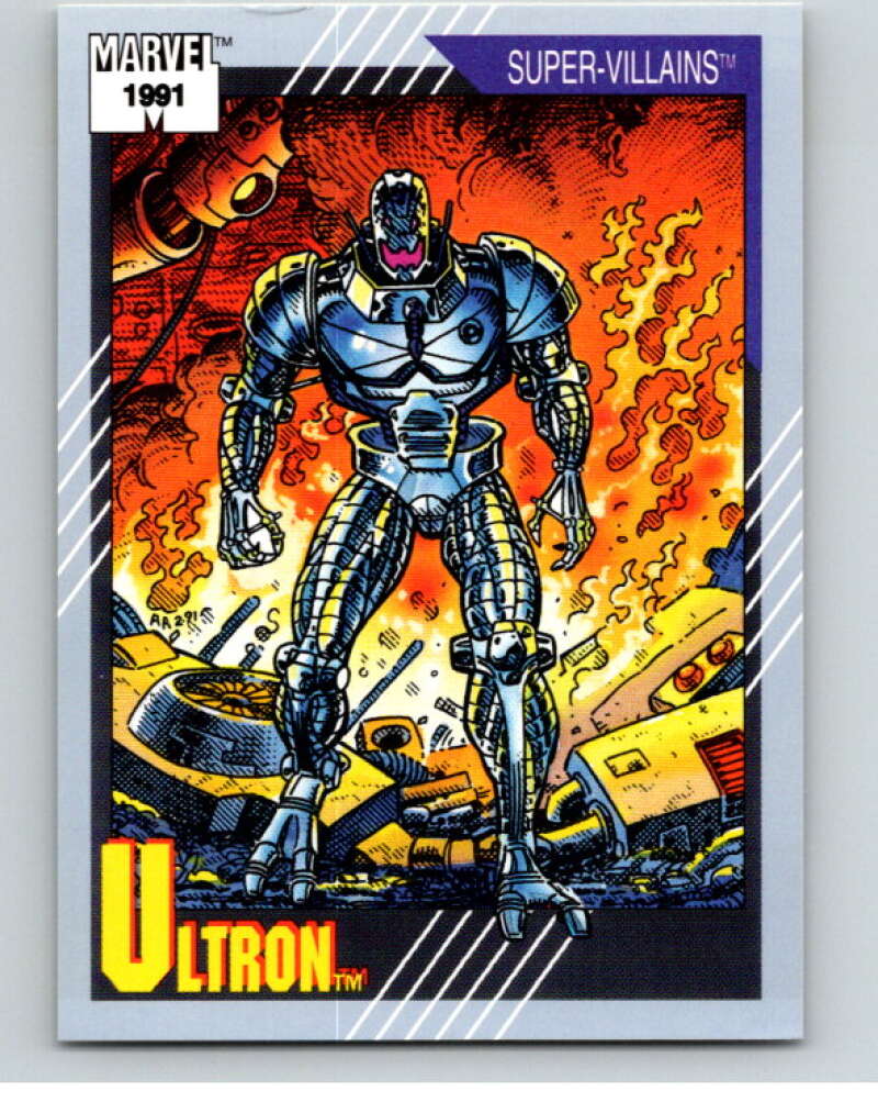 1991 Impel Marvel Universe #84 Ultron V71551 Image 1