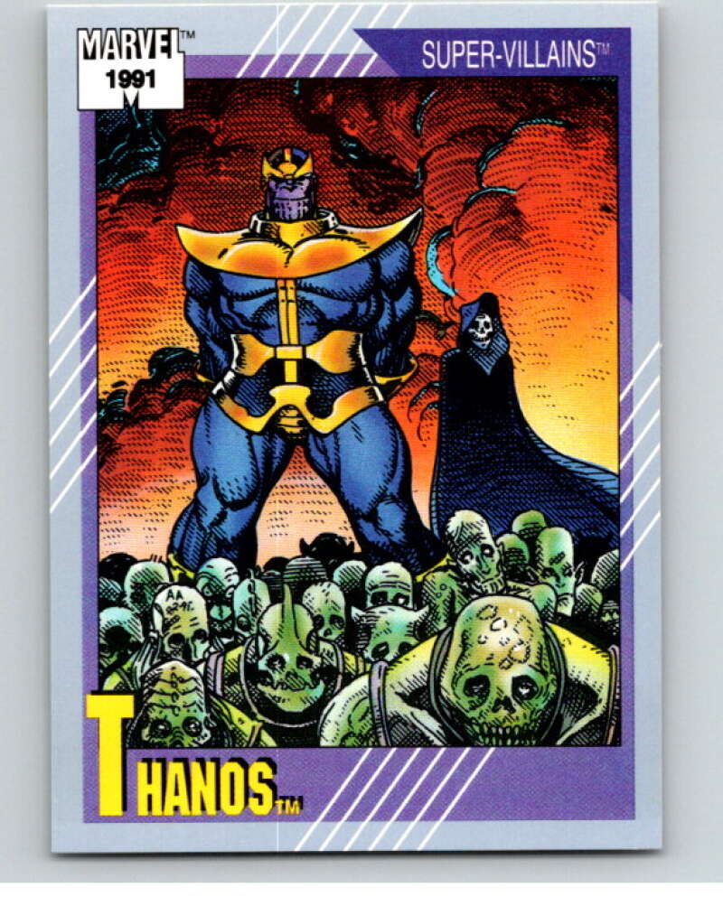 1991 Impel Marvel Universe #85 Thanos V71552 Image 1