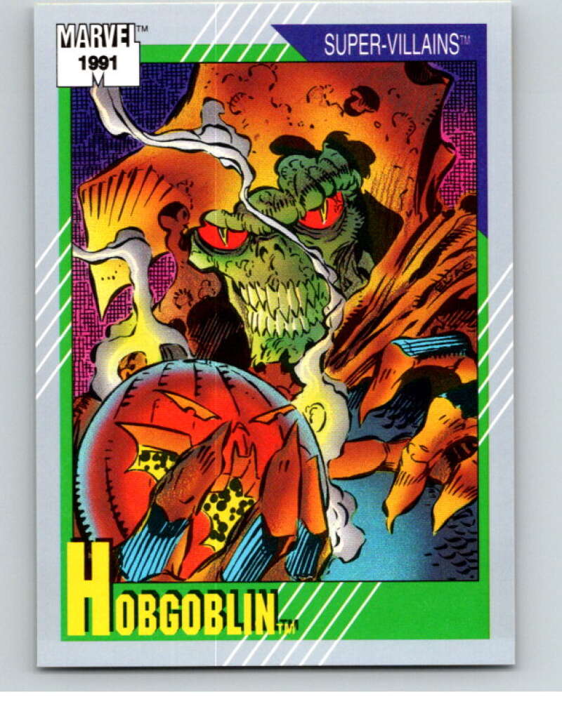 1991 Impel Marvel Universe #86 Hobgoblin V71553 Image 1