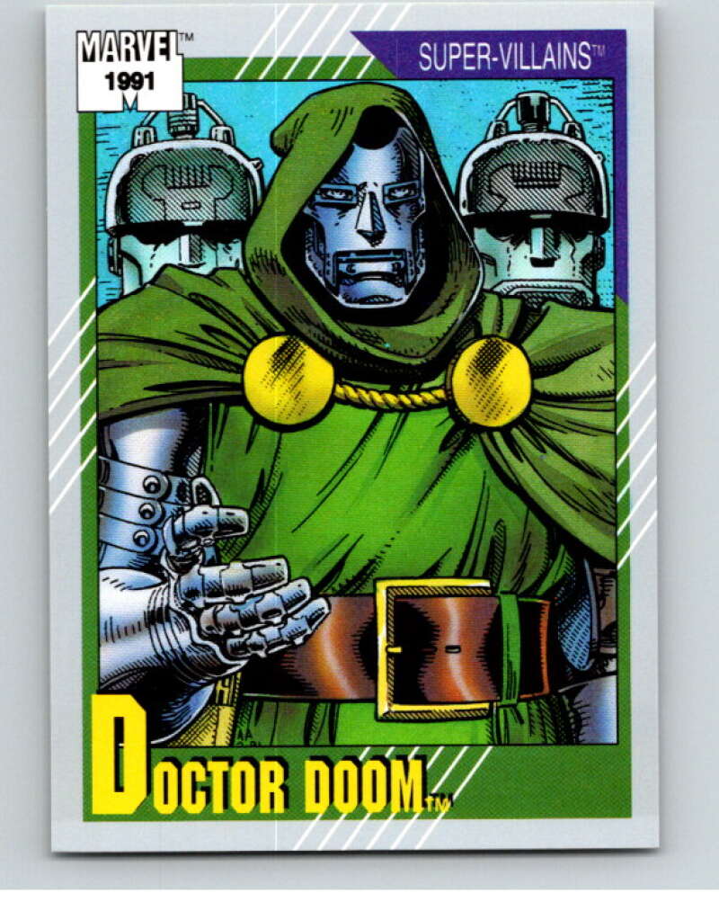 1991 Impel Marvel Universe #88 Doctor Doom V71556 Image 1