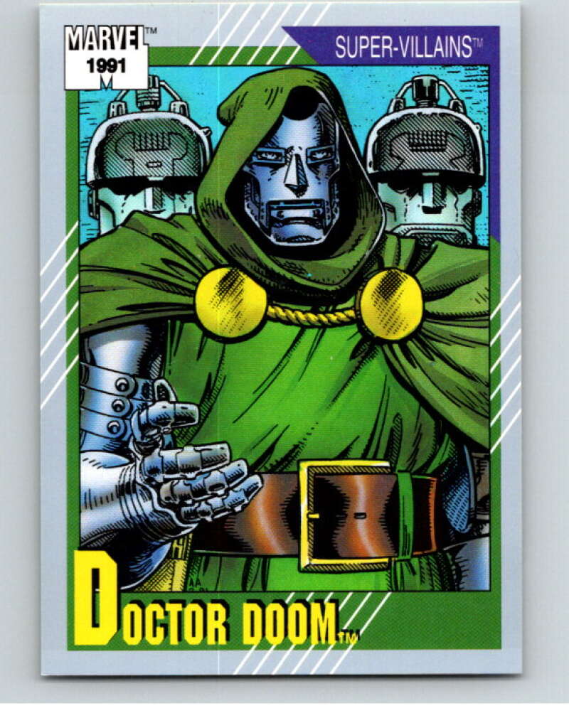 1991 Impel Marvel Universe #88 Doctor Doom V71557 Image 1