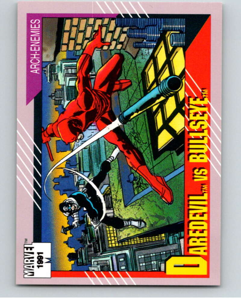 1991 Impel Marvel Universe #103 Thing vs. Hulk V71590 Image 1