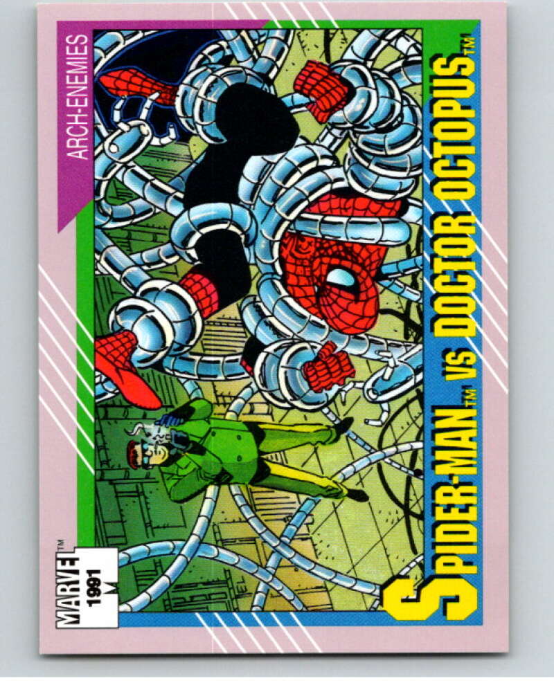 1991 Impel Marvel Universe #104 Daredevil vs. Bullseye V71594 Image 1