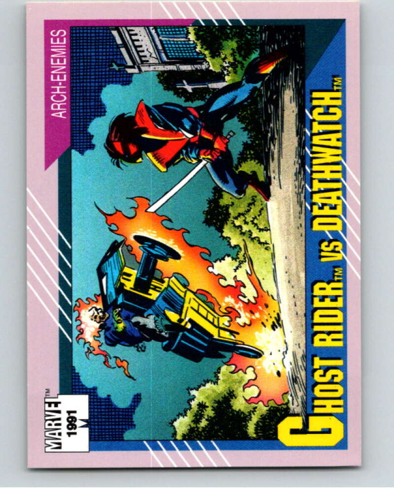 1991 Impel Marvel Universe #108 Wolverine vs. Hulk V71600 Image 1
