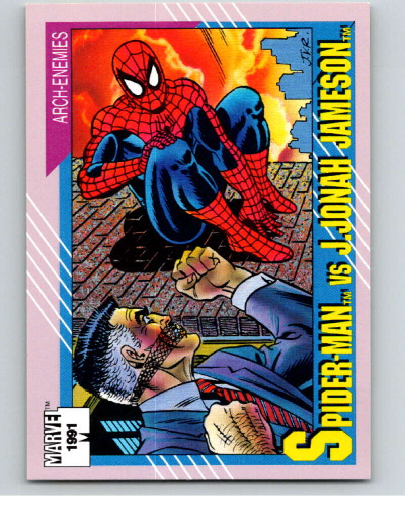 1991 Impel Marvel Universe #120 Thor vs. Loki V71622 Image 1
