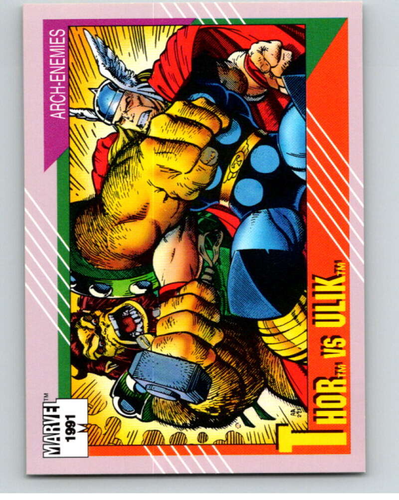 1991 Impel Marvel Universe #121 Spider-Man vs. J. Jonah Jameson V71623 Image 1