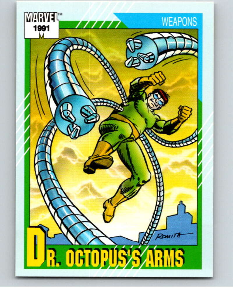 1991 Impel Marvel Universe #136 Dr. Octopus's Arms V71645 Image 1