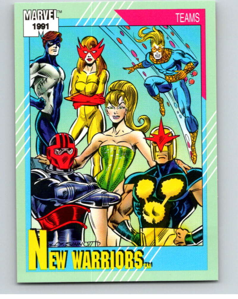 1991 Impel Marvel Universe #154 Teams: X-Factor V71682 Image 1