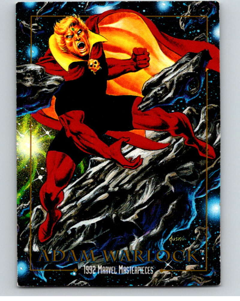 1992 Skybox Marvel Masterpieces #10 Adam Warlock V71698 Image 1